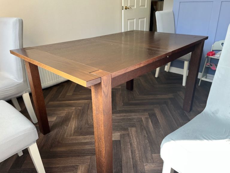 M&S walnut dining table (6 to 8 seater)