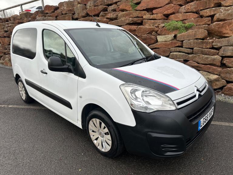 2018 Citroen Berlingo 1.6 BlueHDi 625Kg Enterprise GOOD SPEC ULEZ VAN NO VAT READY TO GO LONG MOT...