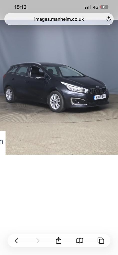 2018 Kia Ceed 1.6 CRDi ISG 2 5dr DCT ESTATE Diesel Automatic