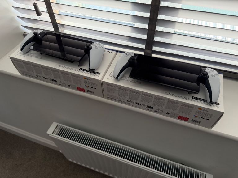 image for 2 boxed white PlayStation portals. Used but in great condition 