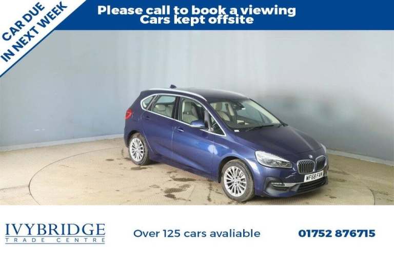 2018 68 BMW 2 SERIES ACTIVE TOURER 2.0 218D LUXURY MPV 5DR DIESEL AUTO EURO 6 (S