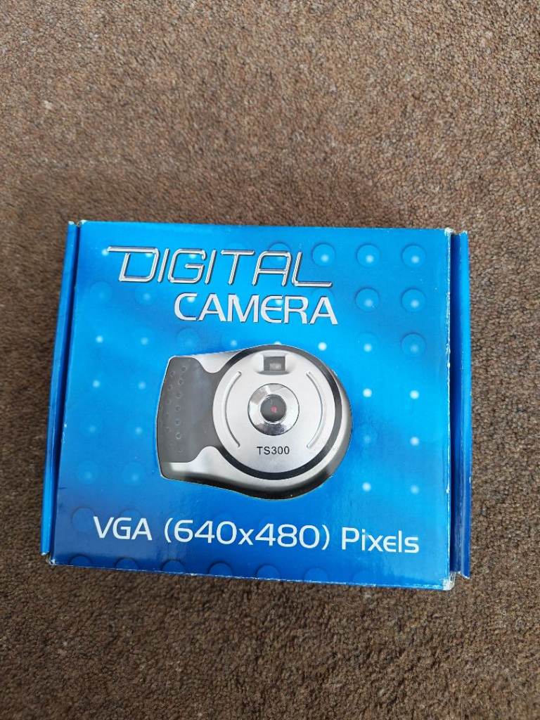TS300 Digital Camera VGA (640x480) Pixels – New, Boxed