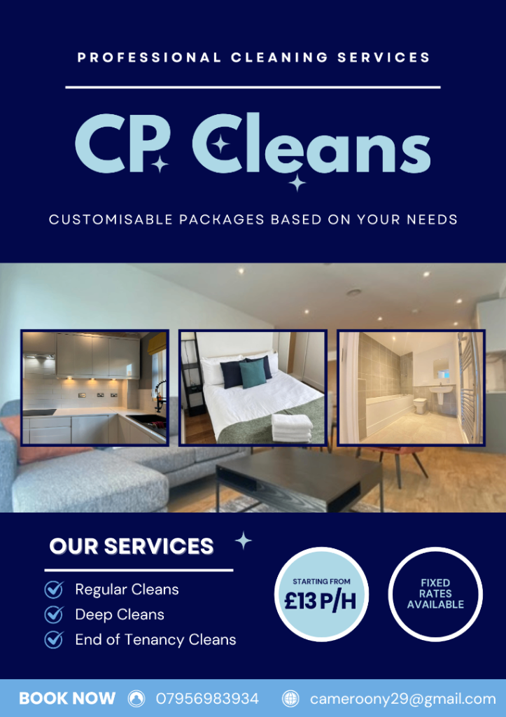 Professional Cleaning Service (£13 Per hour welcome offer)