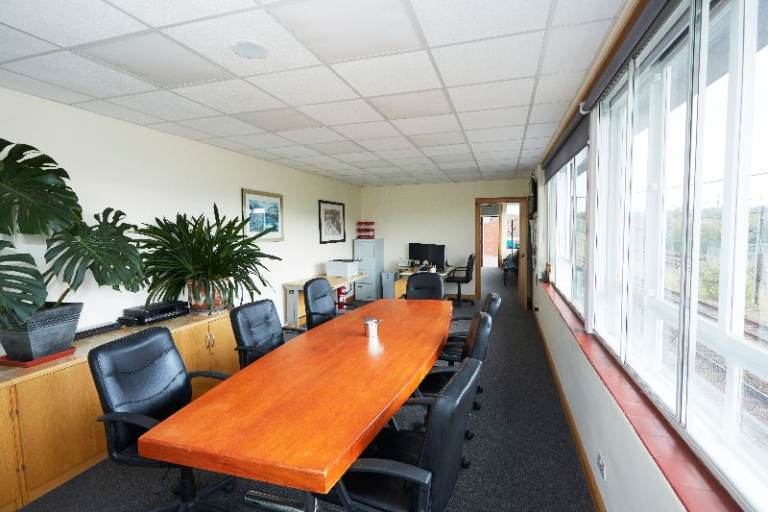 Bright, South-facing 55sqm Office Suite for rent, with parking in Slateford