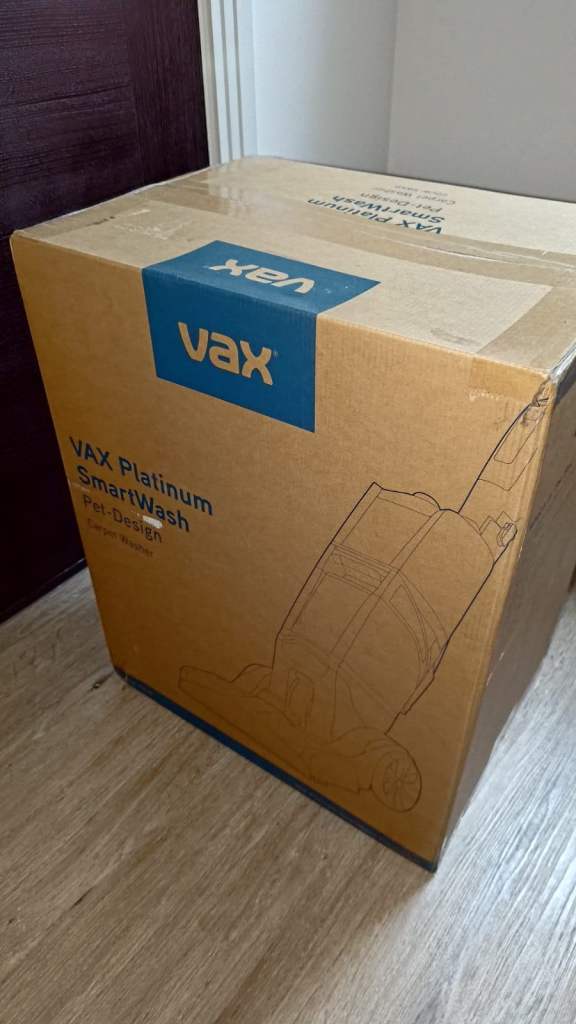 VAX Platinum SmartWash Pet Carpet Cleaner – BRAND NEW / UNOPENED