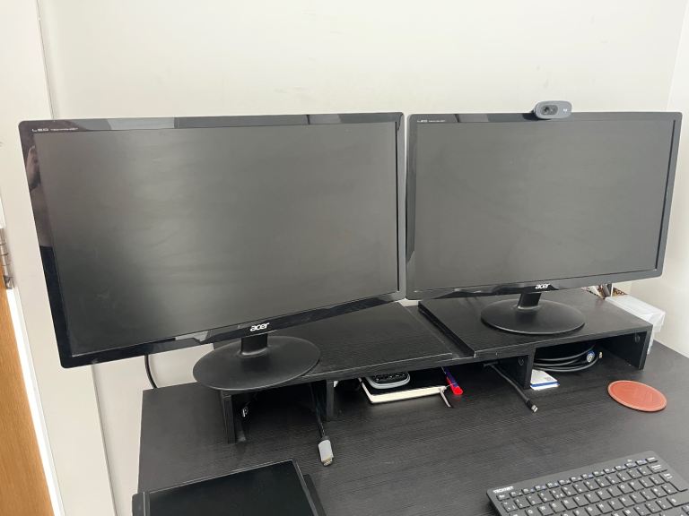 Acer monitors - 24 inch - 2 available