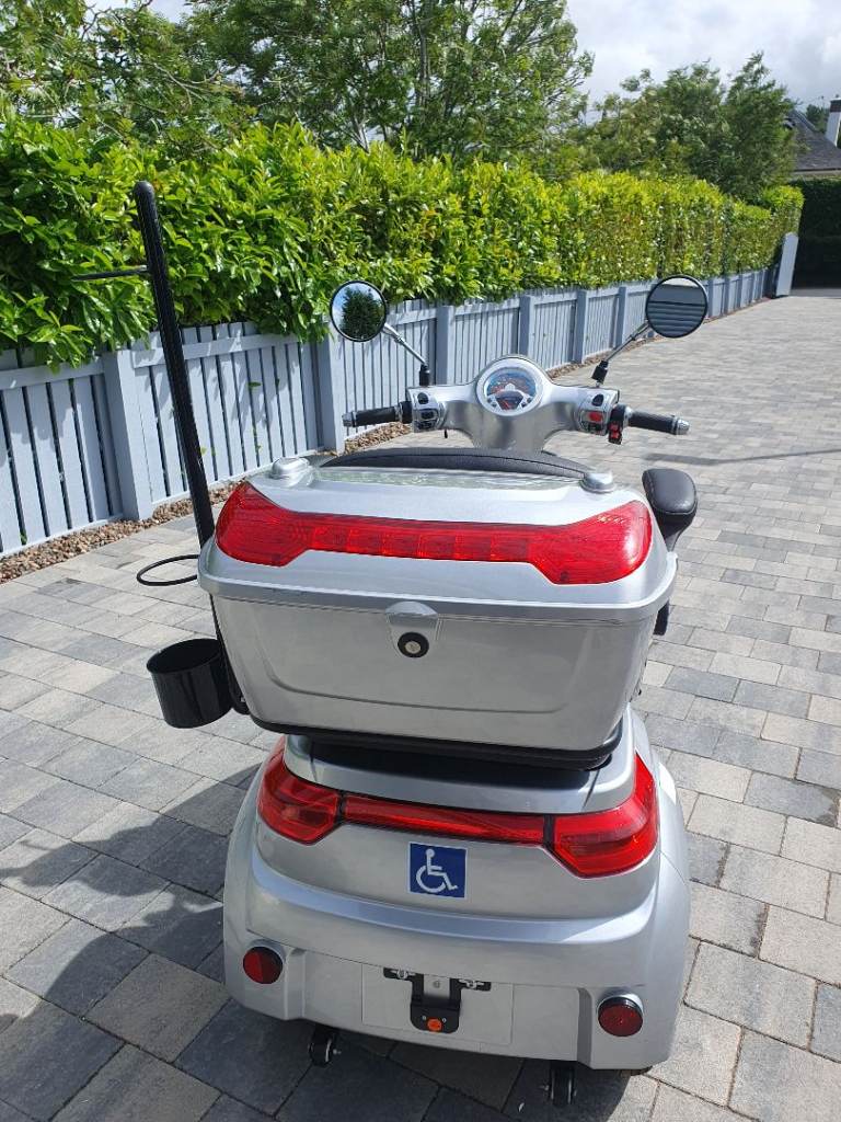 As new green power mobility scooter can deliver anytime