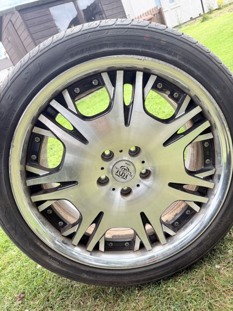 Work Balmung sports Alloy wheels  with Brand new tyres 245/40/19