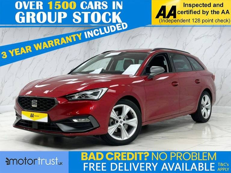 2022 SEAT Leon 1.0 eTSI MHEV FR Estate 5dr Petrol Hybrid DSG Euro 6 (s/s) (110 ps) Estate PETROL ...