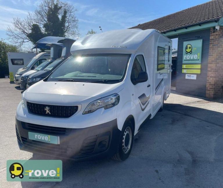 Nu Venture Rio 2 berth 3 belt end kitchen, centre dinette campervan