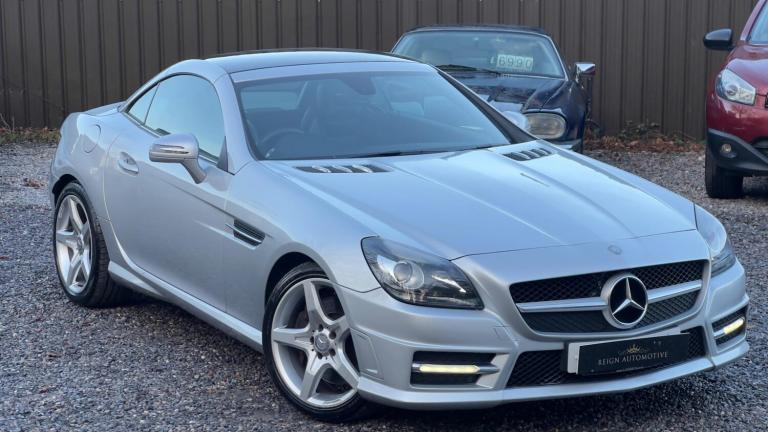 2013 Mercedes-Benz SLK 1.8 SLK200 BlueEfficiency AMG Sport Convertible 2dr Petrol G-Tronic+ Euro ...