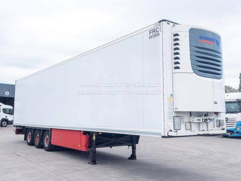 SCHMITZ MEAT RAILER FRIDGE TRI AXLE TRAILER