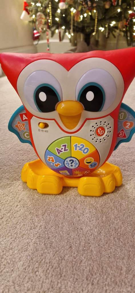 Fisher price owl & vtech feed me dino