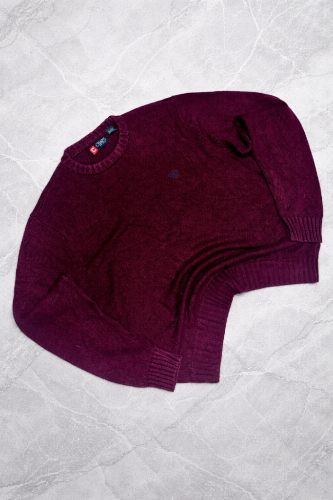 CHAPS - Ralph Lauren Burgundy Jumper
