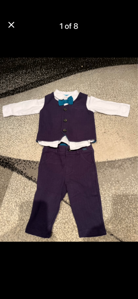 Ted Baker outfit NEW with shoes 3-6 months 