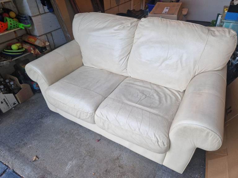 Cream Sofa 