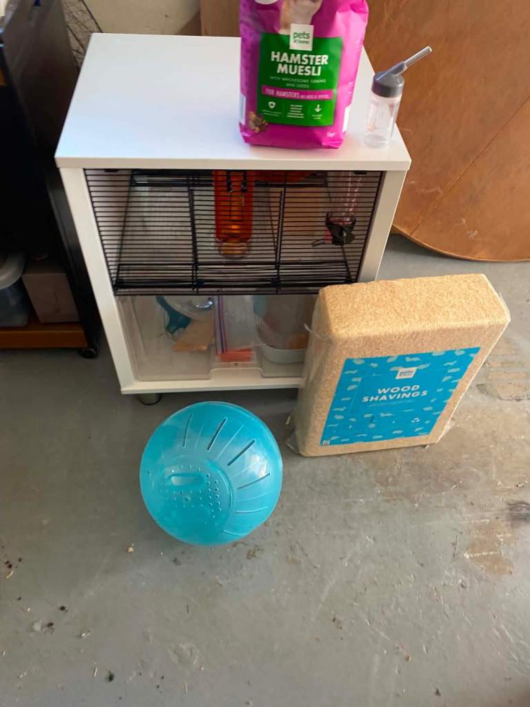 Hamster habitat