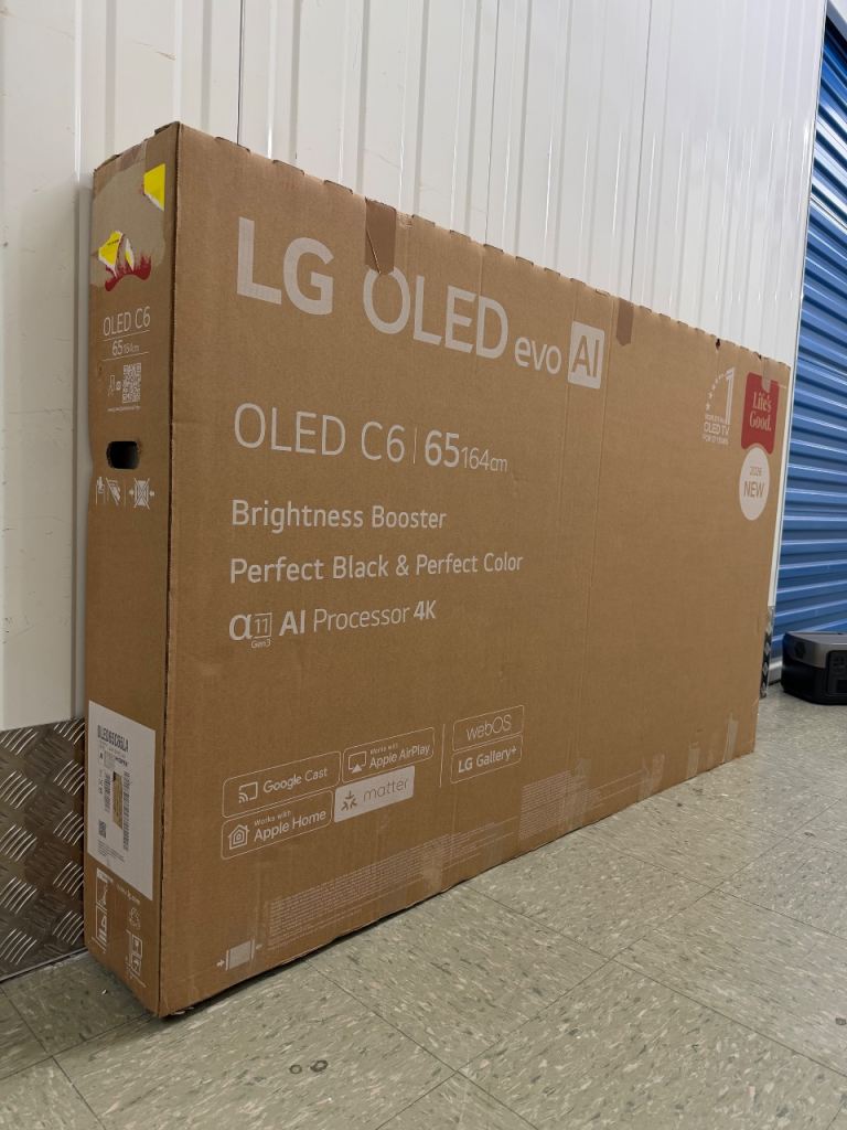 2026 OLED65C65LA LG 65 inch C6 OLED evo Al 4k Smart TV Dolby Atmos ...