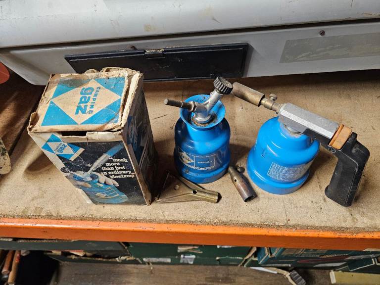 2 x Gaz Blow torch/stripper