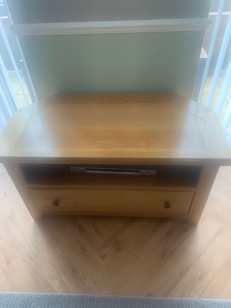 Tv and video cabinet 40 inches long and 20 inches wide 