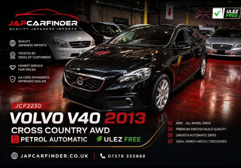 Volvo V40 Cross Country 2.0 T5 Lux Nav Geartronic AWD Euro 6 Manual