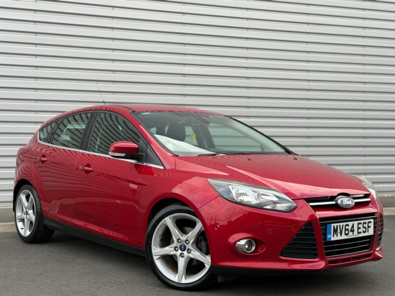 FORD FOCUS 1.6 TDCI TITANIUM NAVIGATOR + 2 OWNERS + FULL SERVICE HISTORY + LONG MOT
