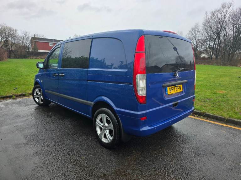 Mercedes-Benz Vito Dualiner 113 Auto 5 Seat Crew van SWAP PX like Caddy Transit Sprinter Combo 