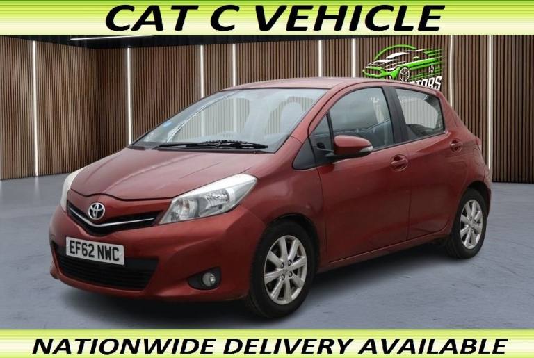 2012 62 TOYOTA YARIS 1.4 D-4D TR HATCHBACK 5DR DIESEL MANUAL EURO 5 (90 PS) DIES
