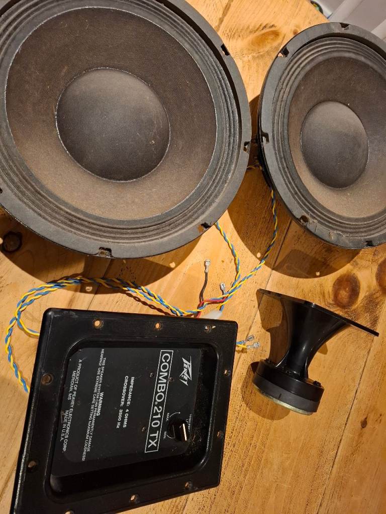 2 x 10" Bass guitar Speakers