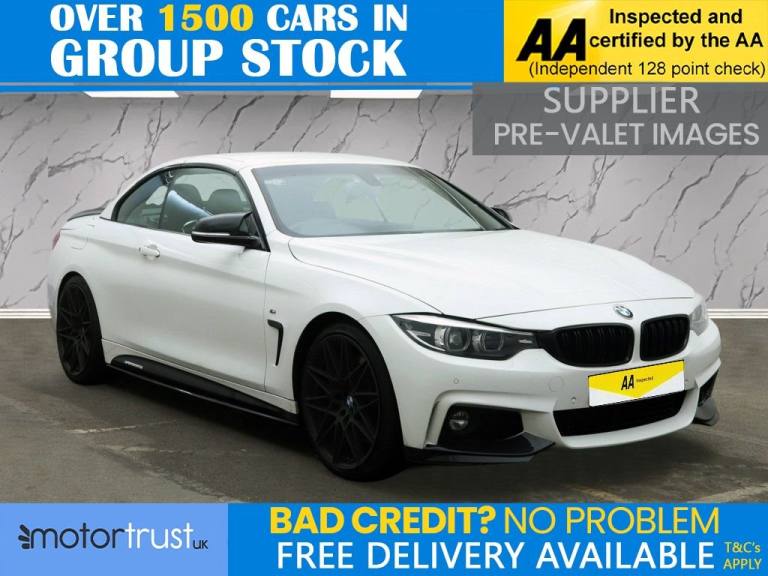 2017 BMW 4 Series 2.0 430i M Sport Convertible 2dr Petrol Auto Euro 6 (s/s) (252 ps) Convertible ...