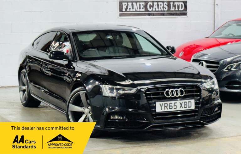 2015 Audi A5 2.0 TDI Black Edition Plus Sportback Euro 6 (s/s) 5dr HATCHBACK Diesel Manual