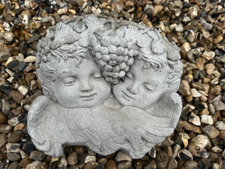 Cherub garden planter 