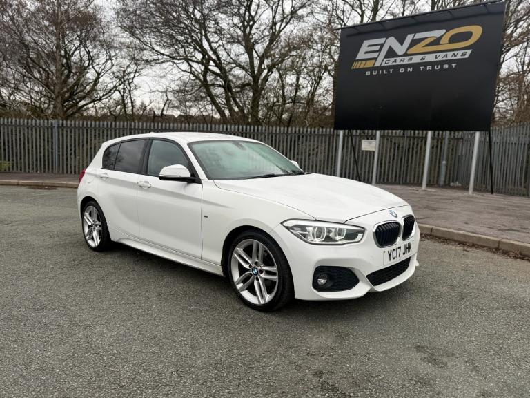 2017 17 REG BMW 116D M SPORT 1.5 DIESEL MANUAL 5 DOOR ALPINE WHITE HATCHBACK 