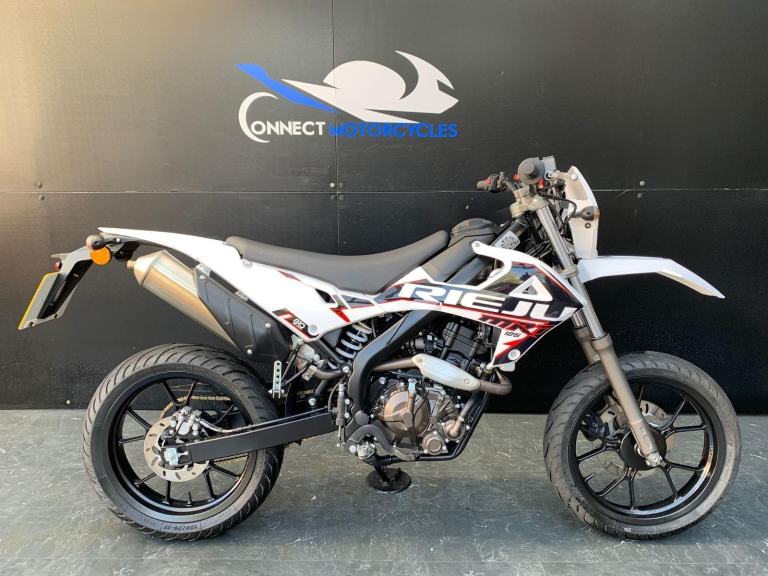 RIEJU MRT 125 cc 2025 VERY LOW MILEAGE HPI CLEAR 125cc SUPERMOTO 339 MILES!!