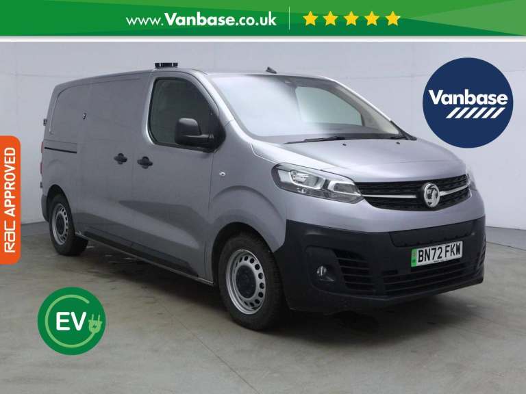 2022 Vauxhall Vivaro Electric 3100 75kWh Dynamic Panel Van 6dr Electric Auto L1 H1 (7.4kW Charger...