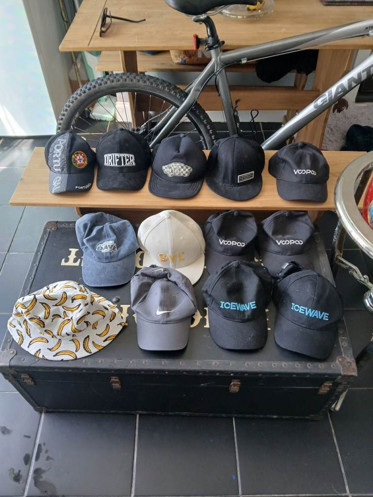 Bundle of 11 Various Caps and Hats – Good Condition