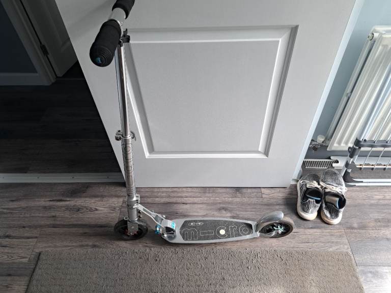 Micro Scooter - Silver, Good Condition