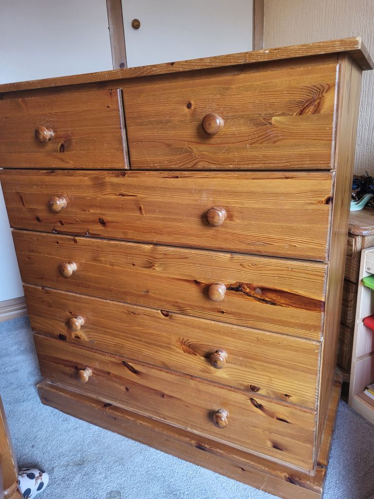Pine drawers