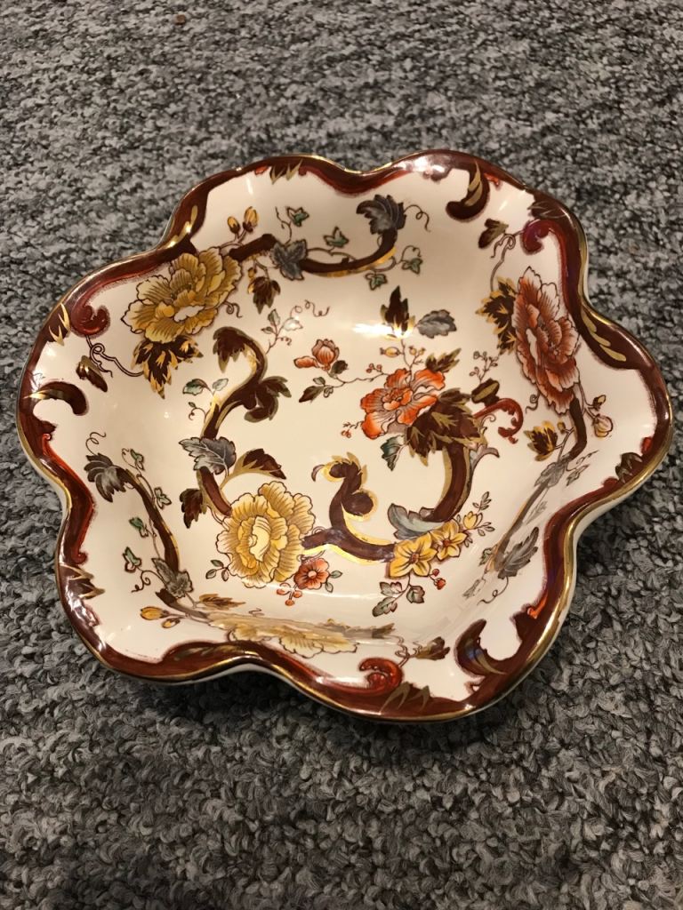 Antique  Masons Ironstone Bowl 