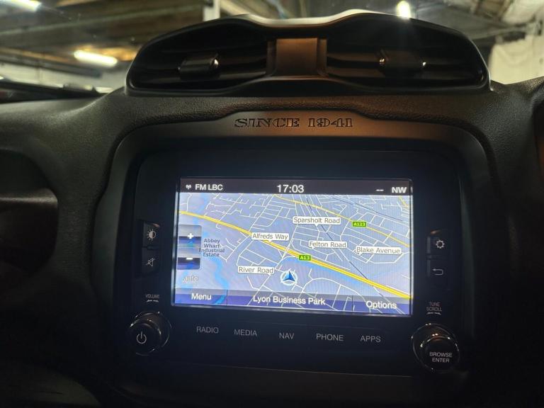 2017 Jeep Renegade 1.4T MultiAirII Limited SUV 5dr Petrol Manual Euro 6 (s/s) (140 ps) ESTATE Pet...