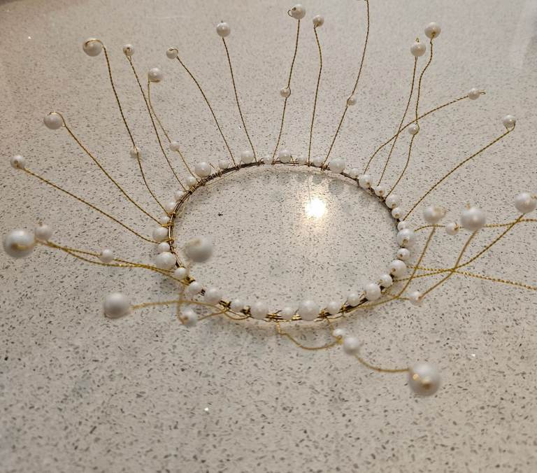 Used cake topper - crown 