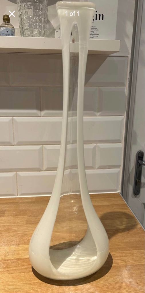 White vase