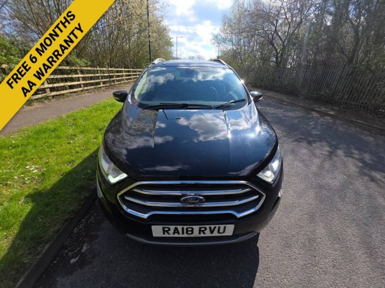 2018 18 FORD ECOSPORT 1.0T ECOBOOST TITANIUM SUV 5DR PETROL AUTO EURO 6 (S/S) (1