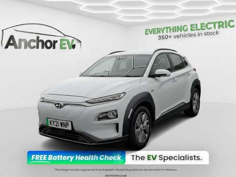 2021 Hyundai KONA 64kWh Premium SE SUV 5dr Electric Auto (7kW Charger) (204 ps) Hatchback Electri...