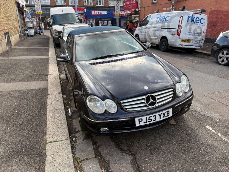Mercedes-Benz, Auto CLK200 K - Mot Till April 2027