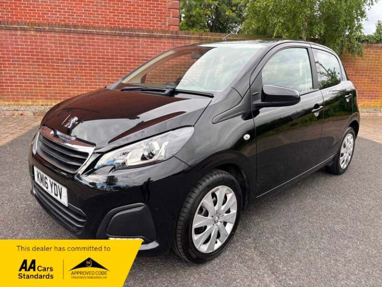 Peugeot 108 ACTIVE ?20 TAX 5 DOOR IDEAL 1st CAR IN BLACK