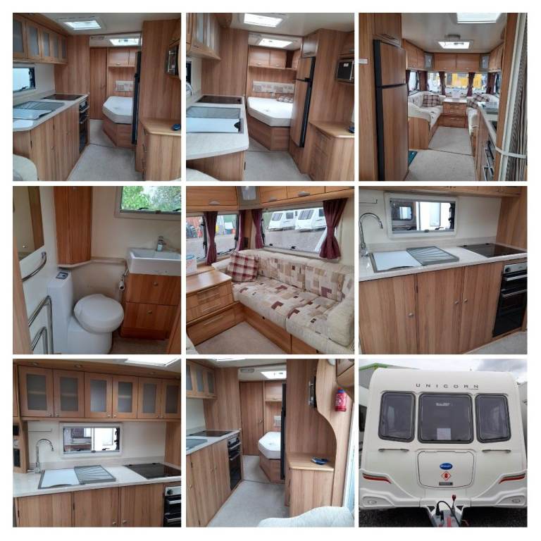 TWIN AXLE BAILEY BARCELONA UNICORN CARAVAN
