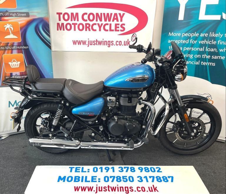 ROYAL ENFIELD METEOR 350 SUPER NOVA, 2022(22), 3,240 MILES, FSH, SUPERB, £2995
