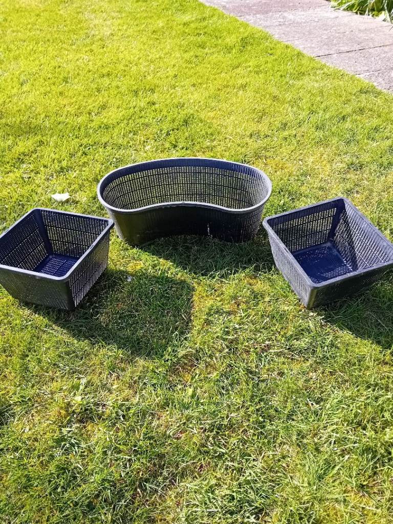 Pond baskets.