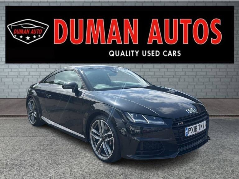 2018 Audi TTS 2.0 TFSI Black Edition Coupe 3dr Petrol S Tronic quattro Euro 6 (s/s) (310  Coupe P...